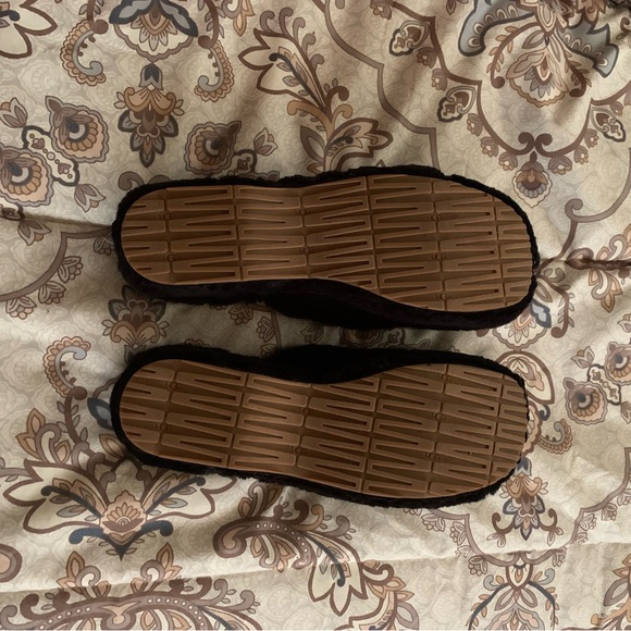 UGG Natural fuzz sugar clog faux fur fluff slippers Sz.11 - Picture 8 of 10